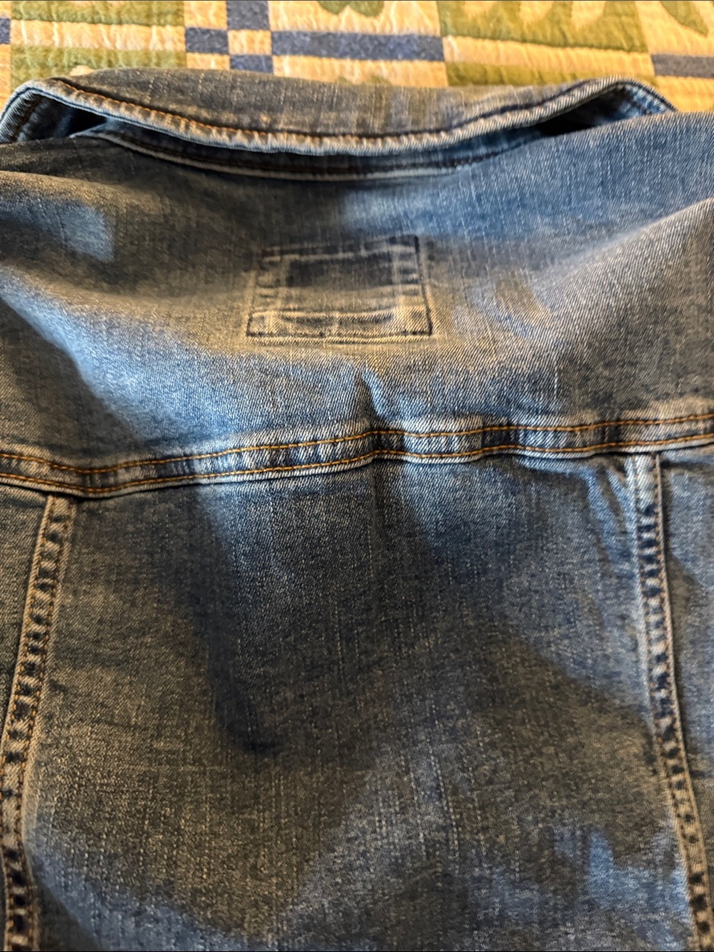 LC Lauren Conrad Medium Blue Denim Jean Jacket - Picture 9 of 15